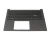 13N1-FBM0311 teclado incl. topcase original Asus DE (alemán) negro/negro con retroiluminacion
