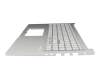 13N1-GVA0K01 teclado incl. topcase original Asus DE (alemán) gris/plateado