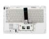 13NB02X1P05X11 teclado incl. topcase original Asus DE (alemán) blanco/blanco