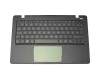 13NB02X1P05X11 teclado incl. topcase original Asus DE (alemán) negro/negro
