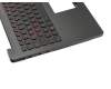 13NB07D3AM0501 teclado incl. topcase original Asus DE (alemán) negro/negro con retroiluminacion