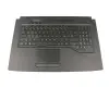 13NB0FW1P09011 teclado incl. topcase original Asus DE (alemán) negro/negro con retroiluminacion