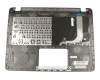 13NB0HP1P11011 teclado incl. topcase original Asus DE (alemán) negro/plateado