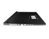 13NR0CG1P04011 teclado incl. topcase original Asus DE (alemán) negro/negro/transparente/gris con retroiluminacion