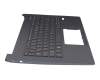 16M2UX18P901R3 teclado incl. topcase original Acer DE (alemán) antracita/antracita con retroiluminacion