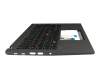 17157486 teclado incl. topcase original Lenovo DE (alemán) negro/negro con retroiluminacion y mouse stick