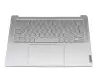 17365628 teclado incl. topcase original Lenovo DE (alemán) gris/canaso con retroiluminacion