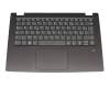 17L0772 teclado incl. topcase original Lenovo FR (francés) gris/canaso