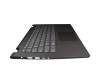 17L0772 teclado incl. topcase original Lenovo FR (francés) gris/canaso