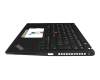 18293854 teclado incl. topcase original Lenovo CH (suiza) negro/negro con retroiluminacion y mouse stick