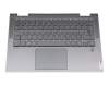 1CZ213006H teclado incl. topcase original Lenovo DE (alemán) gris/canaso con retroiluminacion
