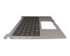 1KAHZZU033W teclado incl. topcase original Asus US (Inglés) negro/canaso con retroiluminacion