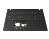 1KAJZZR066 teclado incl. topcase original Acer US (Inglés) negro/negro