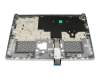 1KAJZZS065I teclado incl. topcase original Acer CH (suiza) negro/plateado