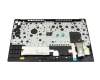 21879880 teclado incl. topcase original Lenovo CH (suiza) negro/negro con retroiluminacion y mouse stick