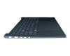 22952036 teclado incl. topcase original Lenovo DE (alemán) azul/azul con retroiluminacion (PureSight Pro)