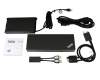 Lenovo TB 3 replicador de puertos incl. 230W cargador con 11 puertos para ThinkPad X1 Carbon 6th Gen (20KH/20KG)