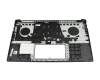 3SXJDKSJN00 teclado original Asus DE (alemán) negro con retroiluminacion
