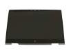 Unidad de pantalla tactil 15.6 pulgadas (FHD 1920x1080) negra original para HP Envy x360 15-bp102ng (2PS56EA)