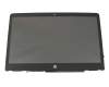 Unidad de pantalla tactil 14.0 pulgadas (HD 1366x768) negra original para HP Pavilion x360 14-ba100