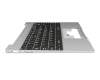 40075227 teclado incl. topcase original Lenovo NL (holandés) negro/canaso