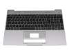 40077335 teclado incl. topcase original Medion DE (alemán) negro/canaso