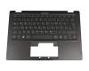 40082333 teclado incl. topcase original Medion DE (alemán) negro/negro