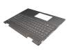 442.0ED07.0001 teclado incl. topcase original HP DE (alemán) gris/canaso con retroiluminacion