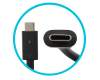 450-AHOM GaN-cargador USB-C original Dell 130 vatios