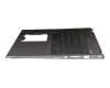 45M0CSCS000892 teclado incl. topcase original Acer DE (alemán) negro/plateado con retroiluminacion