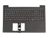 460.0DB09.0003 teclado incl. topcase original Lenovo DE (alemán) gris/canaso