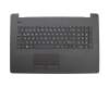4600C71000111 teclado incl. topcase original HP DE (alemán) negro/negro con patrón aproximado