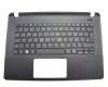 46M034CS008 teclado incl. topcase original Acer DE (alemán) negro/negro