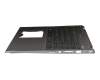 46M0CSCS000892 teclado incl. topcase original Acer DE (alemán) negro/plateado con retroiluminacion