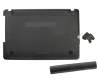 Parte baja de la caja negro original (con ranura ODD) incl. panel de unidad y cubierta de conexión LAN para la série Asus VivoBook Max P541NA