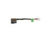 DC Jack incl. cable original para HP 15t-au100