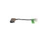 DC Jack incl. cable original para HP 17-by0406ng (4PP87EA)