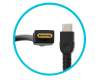 5A10W86296 cargador USB-C original Lenovo 135 vatios redondeado