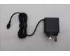 Lenovo 5A11J75655 Lenovo AC_ADAPTER, USB-C, 65W, 2P, Black, UK