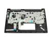 5B11M64614 teclado incl. topcase original Lenovo DE (alemán) negro/negro con mouse stick