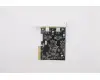 Lenovo 5C50V94319 CARDPOP Rear USB 3.1 Type C LP