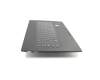 5CB0G97323 teclado incl. topcase original Lenovo ND (nórdico) negro/negro con retroiluminacion