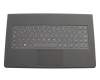 5CB0G97360 teclado incl. topcase original Lenovo DE (alemán) negro/negro con retroiluminacion