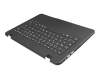 5CB0Q89808 teclado incl. topcase original Lenovo DE (alemán) negro/negro