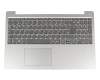 5CB0R07388 teclado incl. topcase original Lenovo DE (alemán) gris/plateado