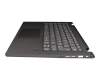 5CB0R08887 teclado incl. topcase original Lenovo DE (alemán) gris/canaso