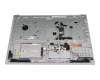 5CB0R20185 teclado incl. topcase original Lenovo FR (francés) gris/plateado con retroiluminacion (Platinum Grey)