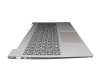 5CB0S18679 teclado incl. topcase original Lenovo DE (alemán) gris/plateado