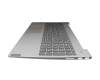 5CB0S18679 teclado incl. topcase original Lenovo DE (alemán) gris/plateado