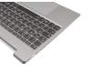 5CB0S18773 teclado incl. topcase original Lenovo DE (alemán) gris oscuro/canaso con retroiluminacion